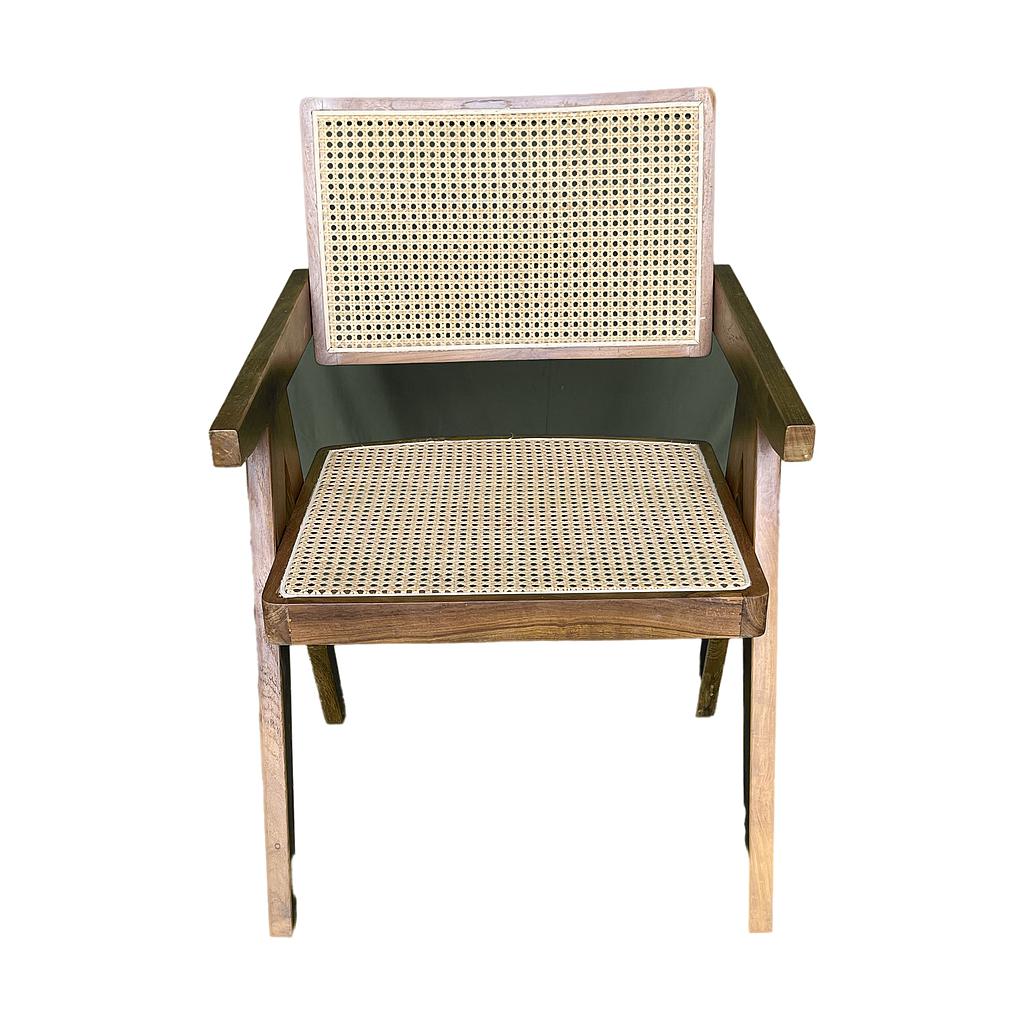 Furniture Wooden Rattan Chair Antique