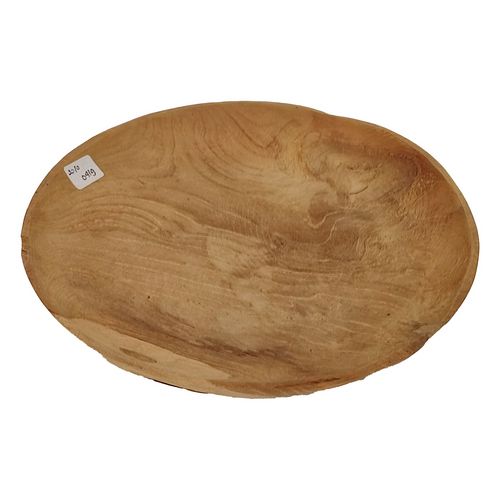 Top Table Decor Teak Wood Bowl Natural Antique