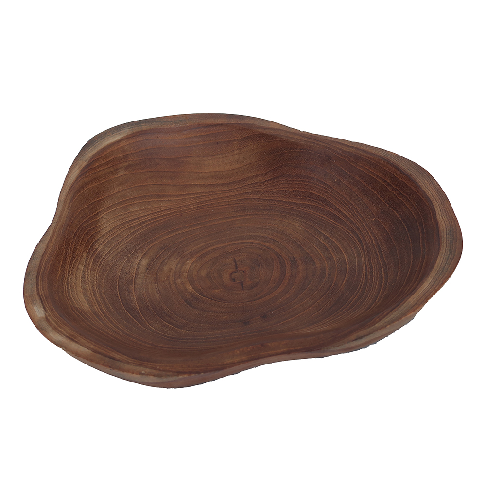 Top Table Decor Teak Wood Bowl Antique